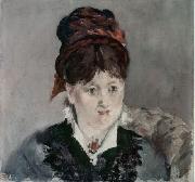 Edouard Manet Portrait d'Alice Lecouve dans un Fautheuil oil painting reproduction